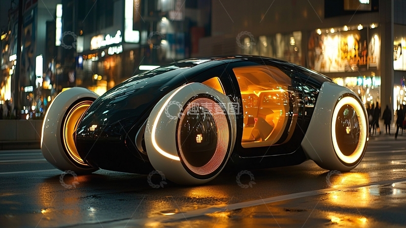 高清大图下载【趣麦麦图】未来感概念车