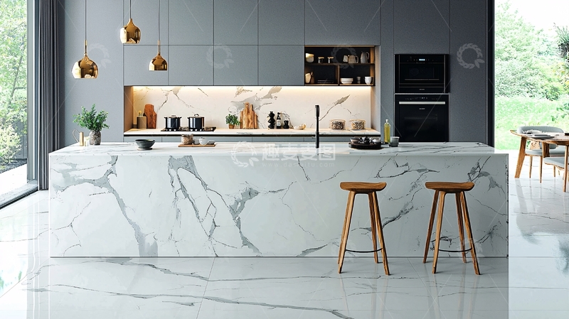 高清大图下载【趣麦麦图】现代简约风格厨房72