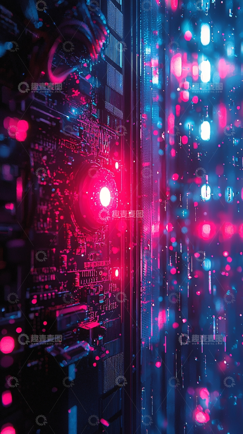 高清大图下载【趣麦麦图】科技感炫酷电路板