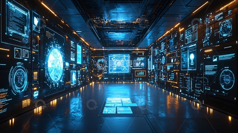 高清大图下载【趣麦麦图】未来科技感空间32