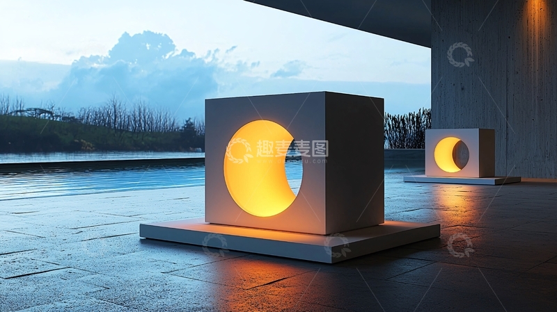 高清大图下载【趣麦麦图】光影雕塑