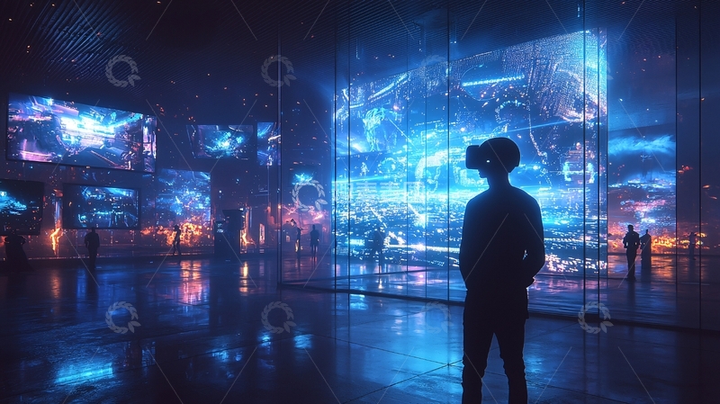 高清大图下载【趣麦麦图】未来科技