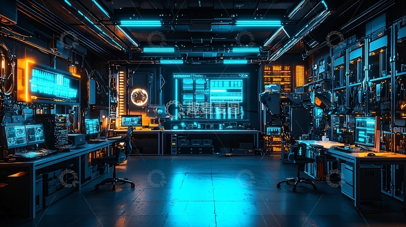 高清大图下载【趣麦麦图】科幻实验室10