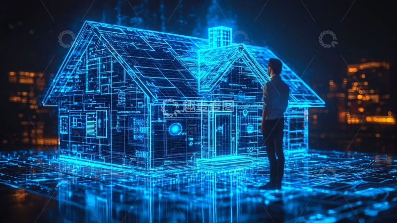 高清大图下载【趣麦麦图】未来智能家居