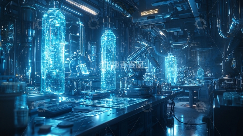 高清大图下载【趣麦麦图】未来实验室