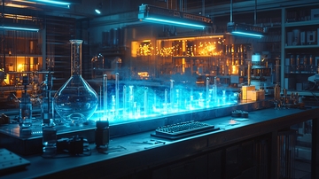 神秘蓝色实验室