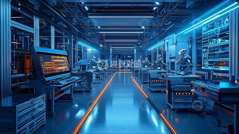 高清大图下载【趣麦麦图】未来科技实验室