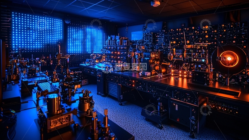 高清大图下载【趣麦麦图】高端科技实验室