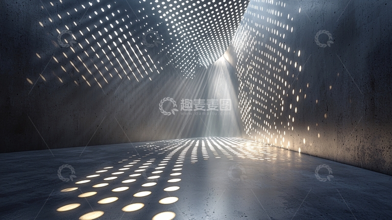 高清大图下载【趣麦麦图】光影隧道