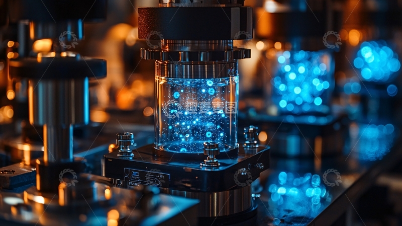 高清大图下载【趣麦麦图】蓝色晶体