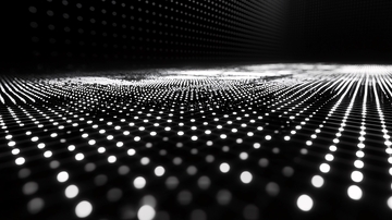 黑底白点光点背景