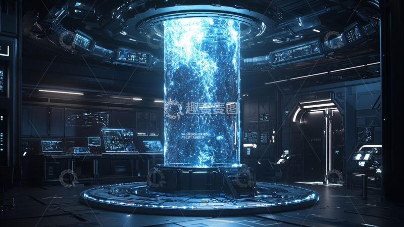 高清大图下载【趣麦麦图】科幻场景未来科技