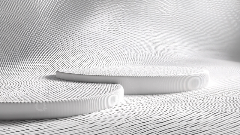 高清大图下载【趣麦麦图】白色简约产品展示台