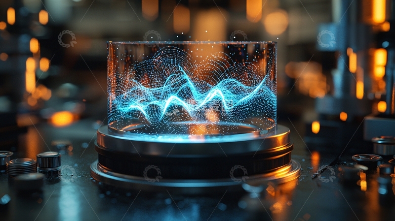 高清大图下载【趣麦麦图】科技感数据图表