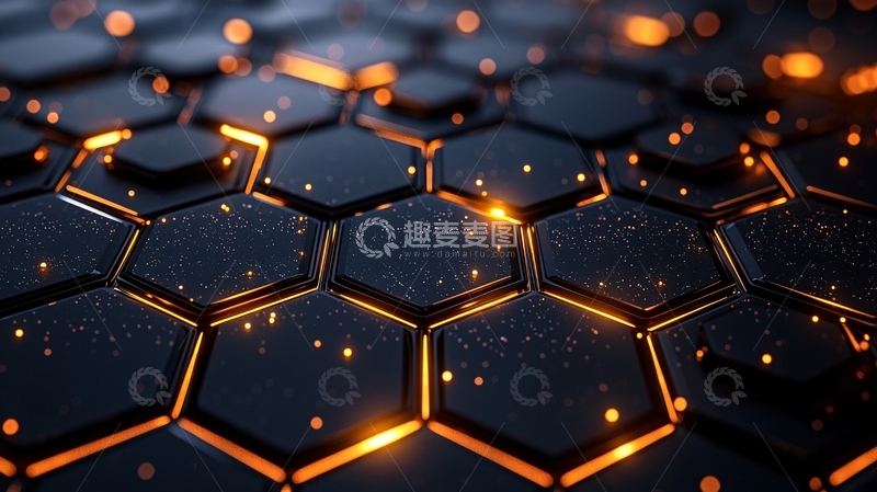 高清大图下载【趣麦麦图】蜂巢状金属结构