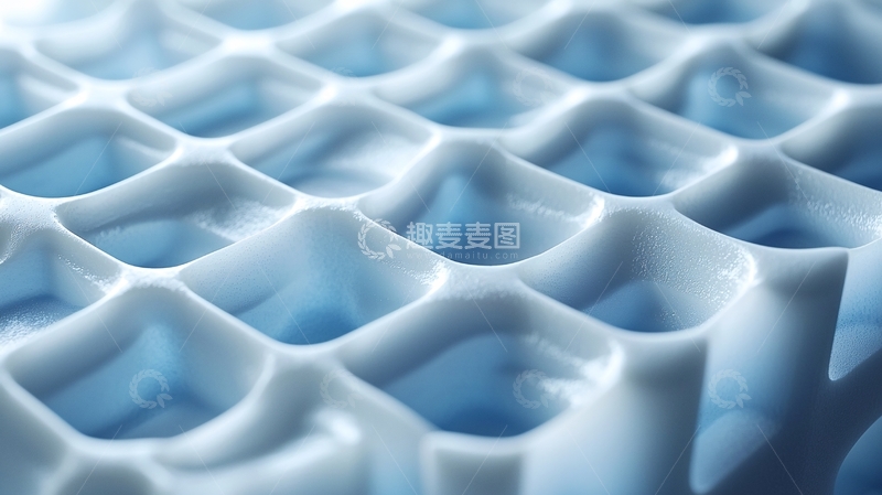 高清大图下载【趣麦麦图】冰凉透气记忆棉