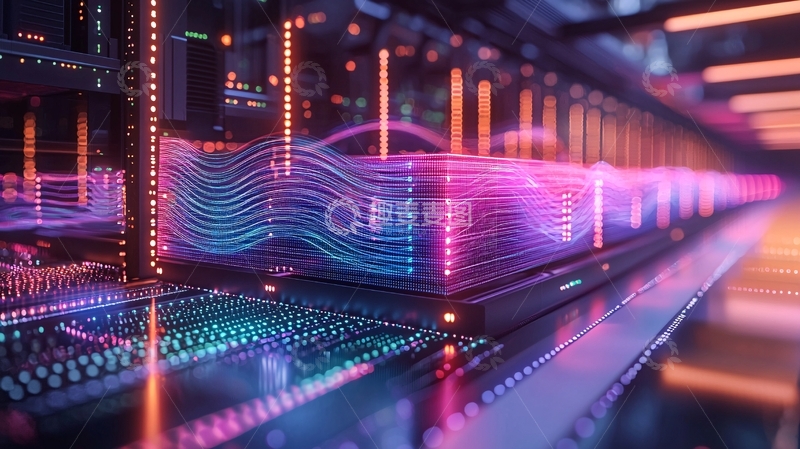 高清大图下载【趣麦麦图】科技感数据中心