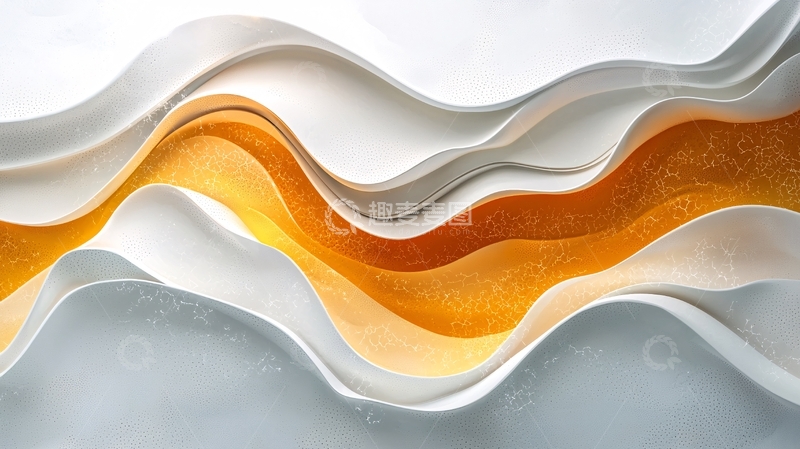 高清大图下载【趣麦麦图】抽象波浪