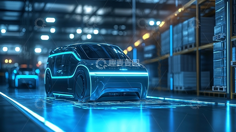 高清大图下载【趣麦麦图】未来汽车