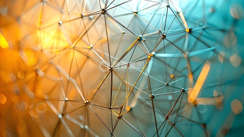 高清大图下载【趣麦麦图】抽象几何结构