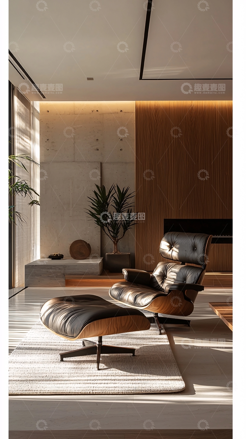 高清大图下载【趣麦麦图】现代简约客厅休闲椅