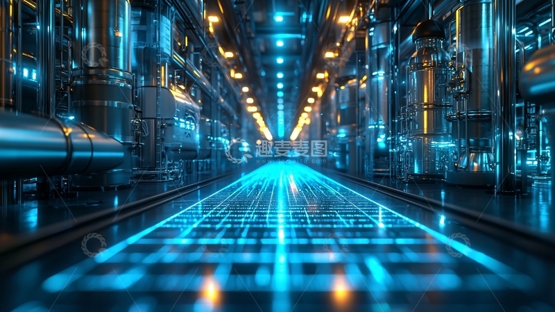 高清大图下载【趣麦麦图】未来科技工厂