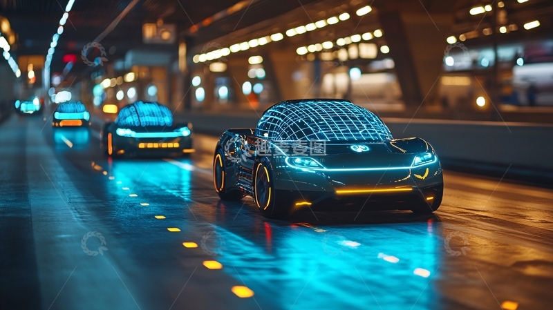 高清大图下载【趣麦麦图】未来城市夜景68