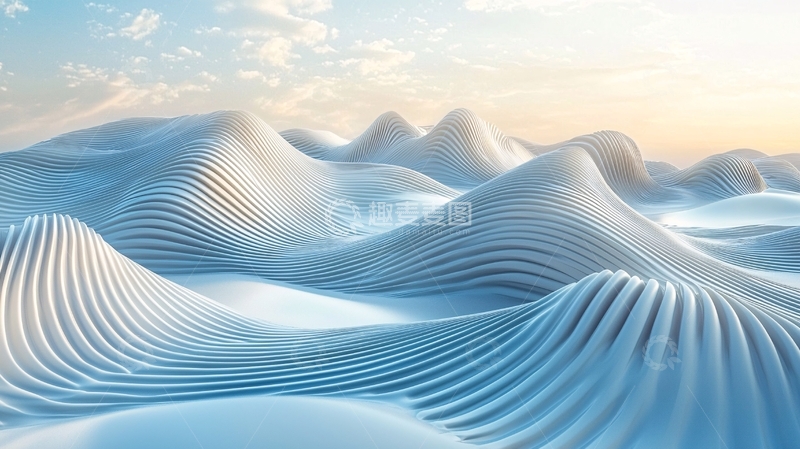 高清大图下载【趣麦麦图】抽象山峦