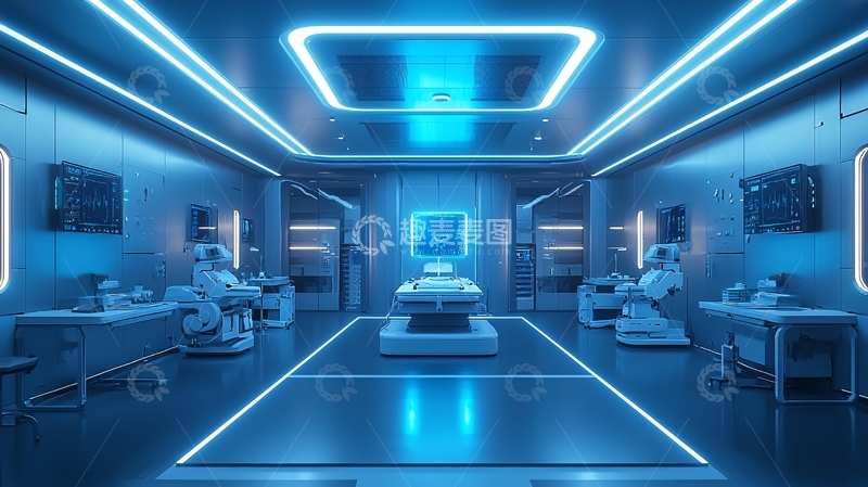 高清大图下载【趣麦麦图】未来科技医疗室