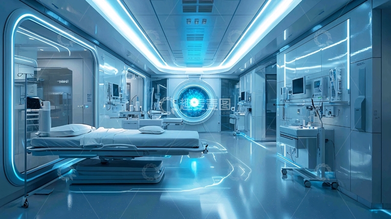 高清大图下载【趣麦麦图】未来医院病房14