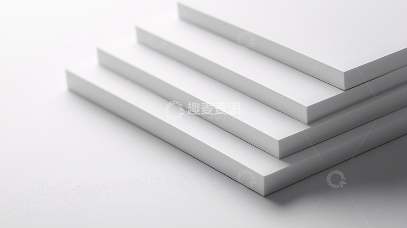 高清大图下载【趣麦麦图】白色方块堆叠