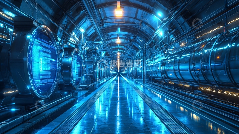 高清大图下载【趣麦麦图】科幻未来科技隧道