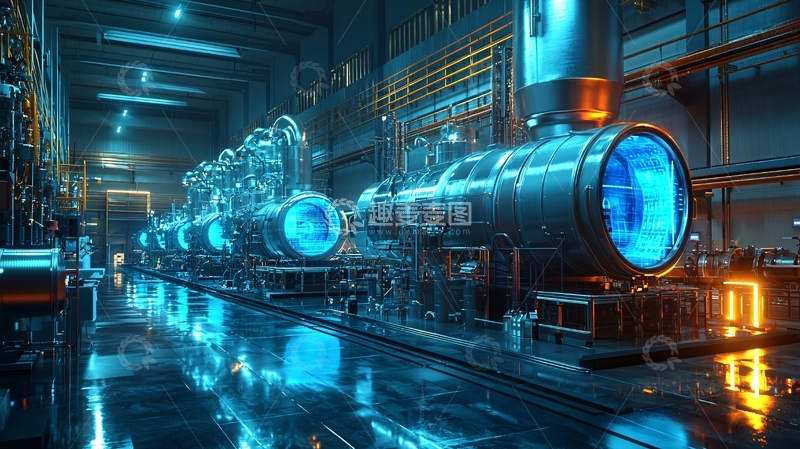 高清大图下载【趣麦麦图】未来科技工厂