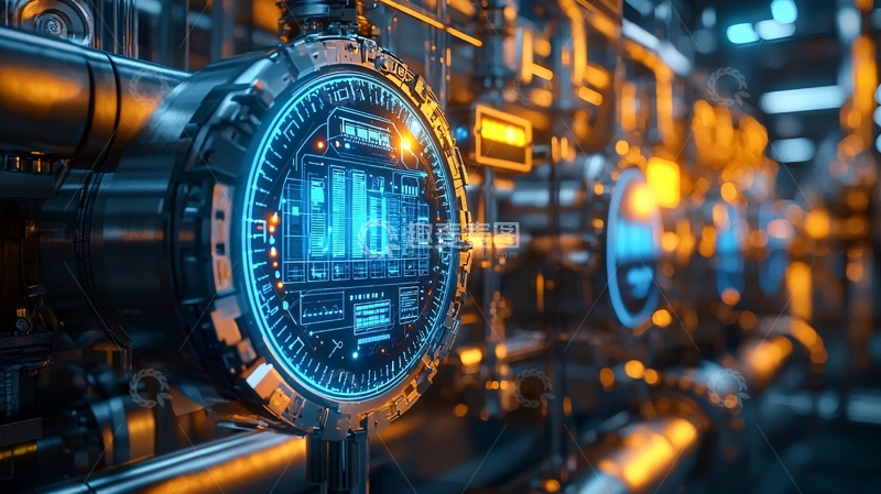 高清大图下载【趣麦麦图】未来科技仪表盘