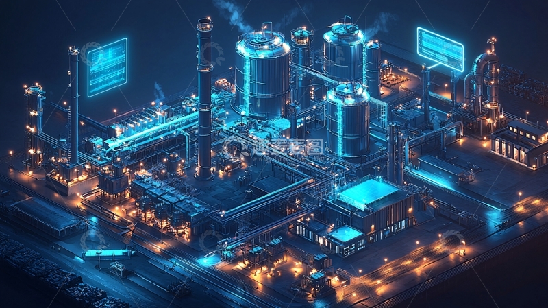 高清大图下载【趣麦麦图】未来工厂