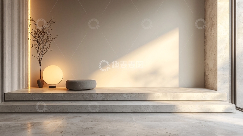 高清大图下载【趣麦麦图】极简风日式家居空间