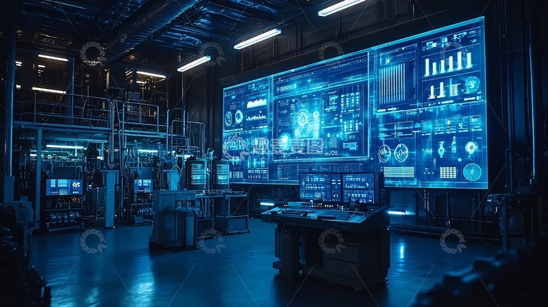 高清大图下载【趣麦麦图】未来科技实验室