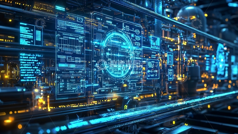 高清大图下载【趣麦麦图】未来科技界面17