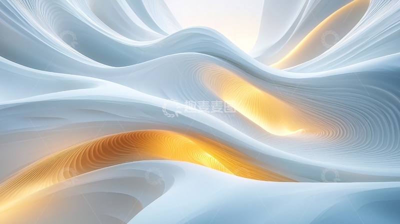 高清大图下载【趣麦麦图】光影流动的抽象纹理