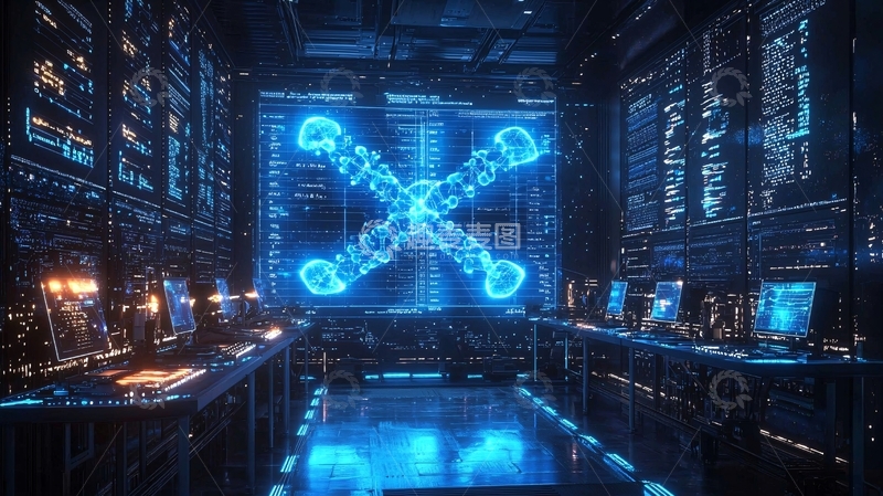 高清大图下载【趣麦麦图】未来科技实验室