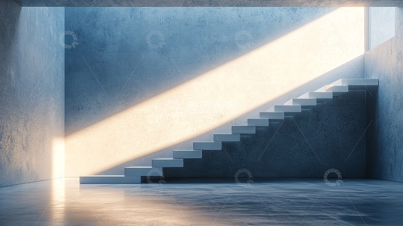 高清大图下载【趣麦麦图】水泥楼梯