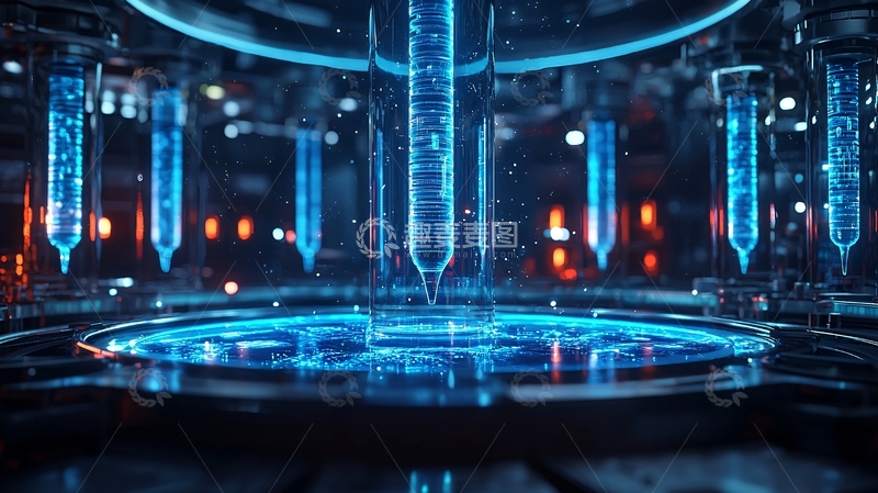 高清大图下载【趣麦麦图】未来科技实验室