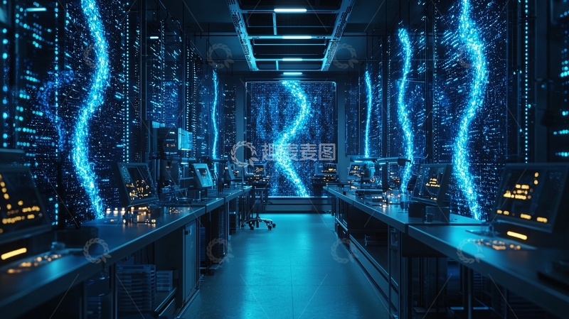 高清大图下载【趣麦麦图】未来科技实验室