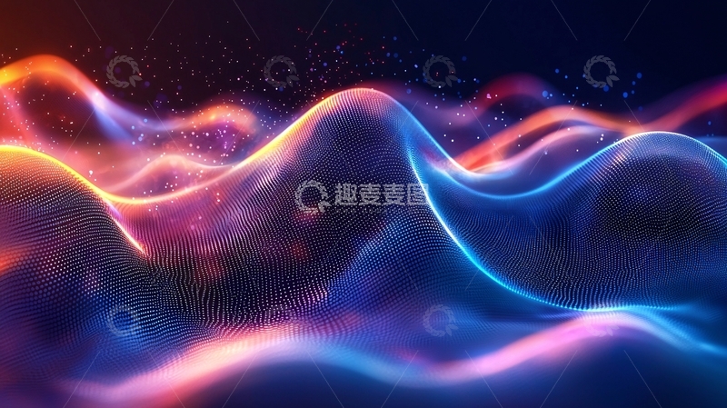 高清大图下载【趣麦麦图】抽象光效