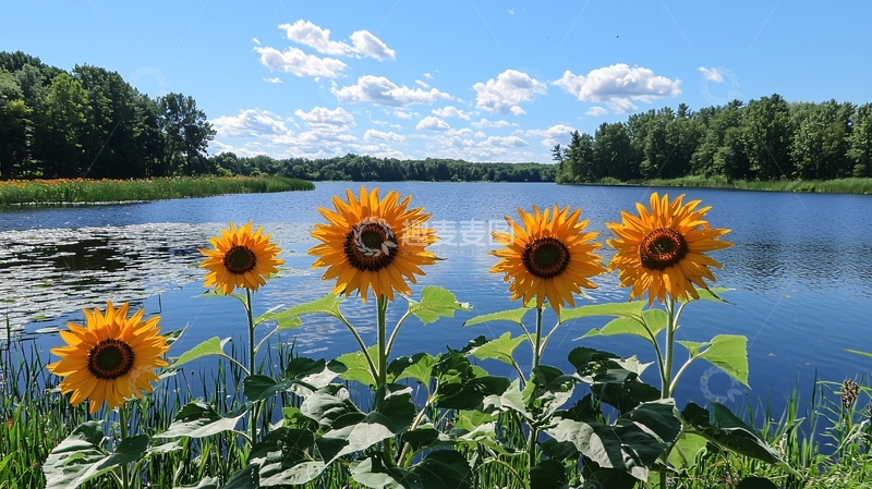 高清大图下载【趣麦麦图】向日葵 9