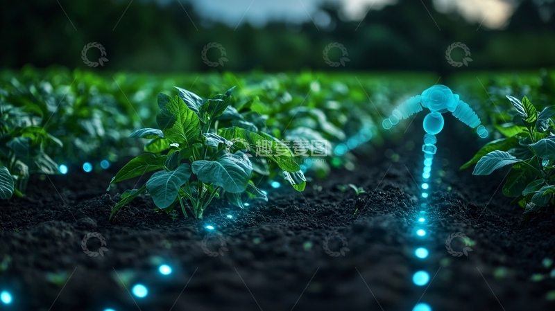 高清大图下载【趣麦麦图】精准农业