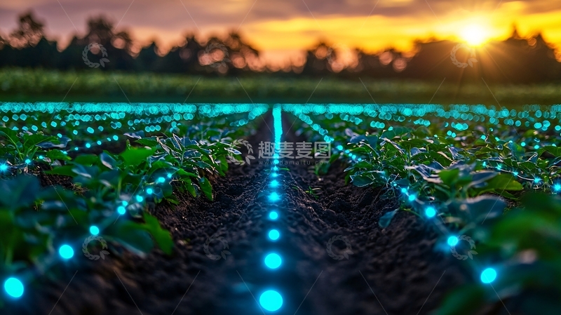 高清大图下载【趣麦麦图】智能农业