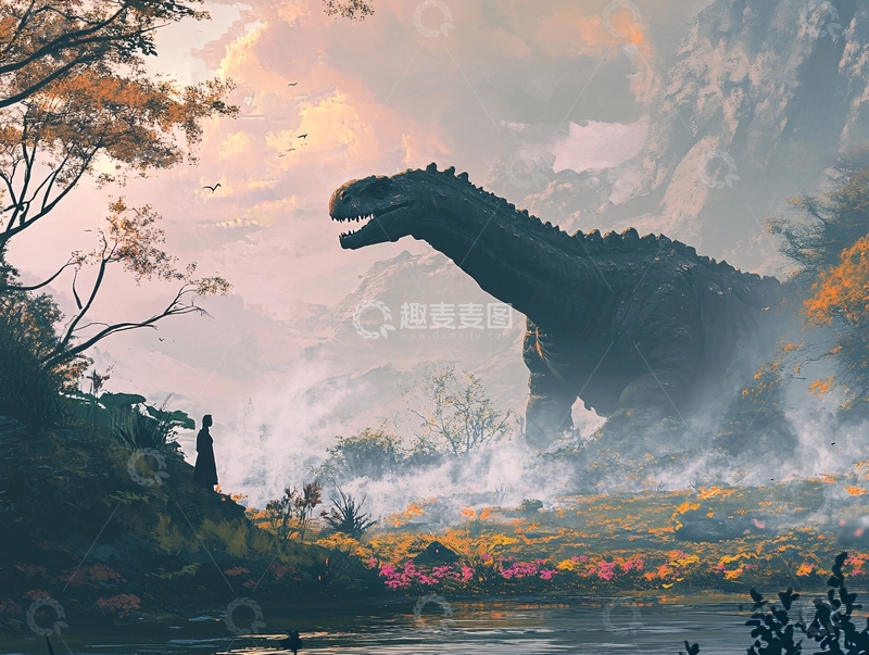 高清大图下载【趣麦麦图】巨兽