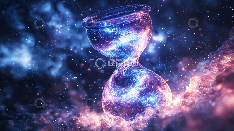 高清大图下载【趣麦麦图】宇宙沙漏
