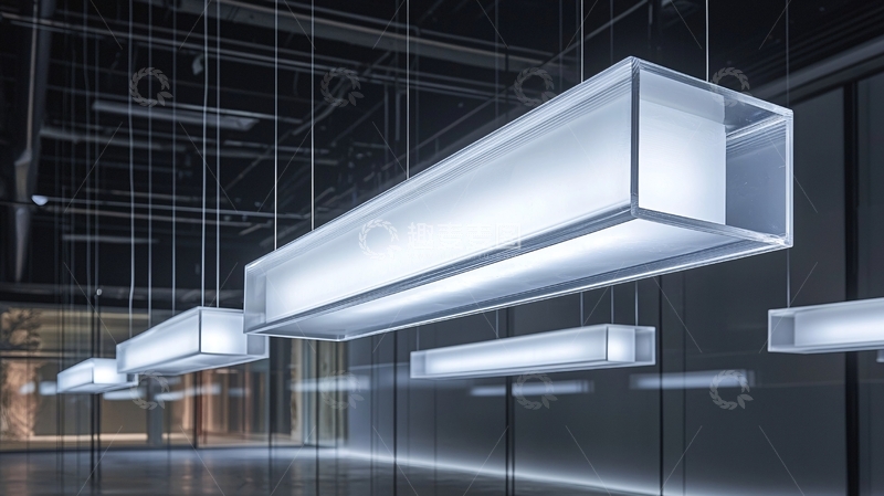 高清大图下载【趣麦麦图】现代简约长方体灯具